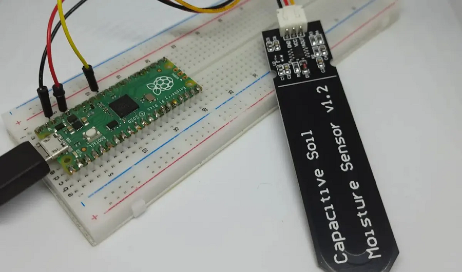 Raspberry Pi: LCD Moisture Meter